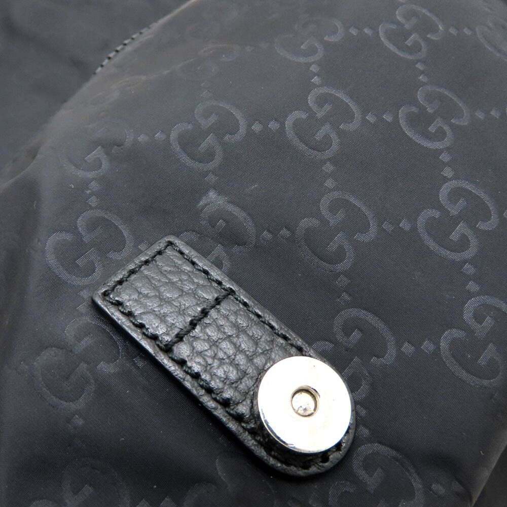 GUCCI Black Leather Shoulder Bag - Picture 15 of 16